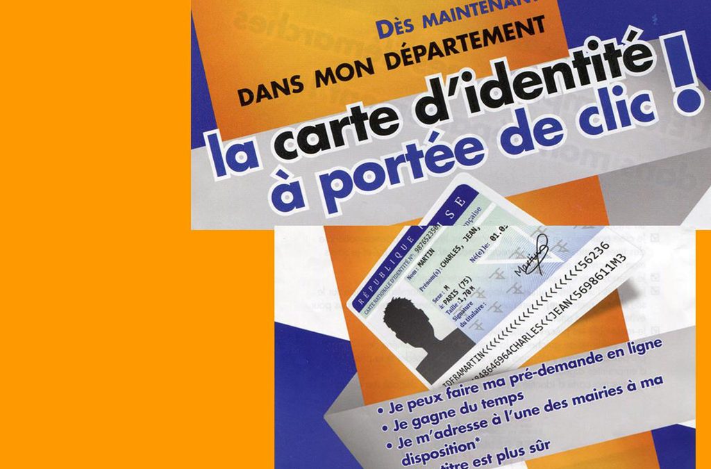 La carte d’identité en un clic