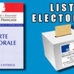 Inscription sur les listes electorales 1