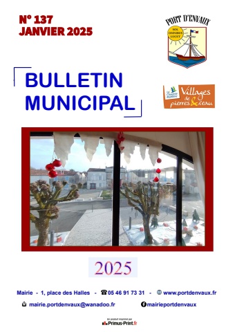 Lisez notre bulletin de janvier 2025